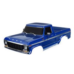 Traxxas - Body, Ford F-150 (1979), complete, blue (painted, decals applied) (TRX-9230-BLUE)