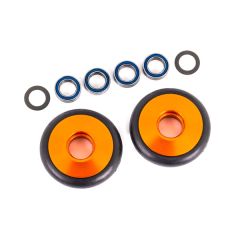 Traxxas - Wheels, wheelie bar, 6061-T6 aluminum (orange-anodized) (TRX-9461A)