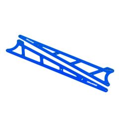 Traxxas - Side plates, wheelie bar, blue (aluminum) (2) (TRX-9462X)