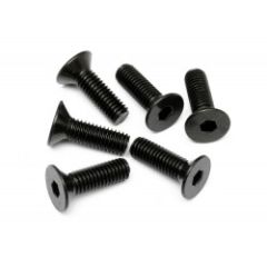 HPI - Flat head screw m5x16mm (hex socket/6pcs) (94730)