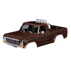 Traxxas - Body, Ford F-150 Truck (1979), complete, brown (TRX-9812-BRWN)