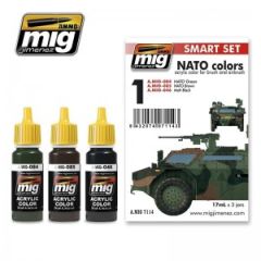 MIG - Verf Set - Nato Colors