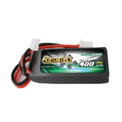 GensAce Bashing 35c 7,4 volt 400mah met JST-PHR Stekker - Axial SCX24