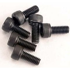 Screws, 2.5x6mm cap-head machine (hex drive) (6)