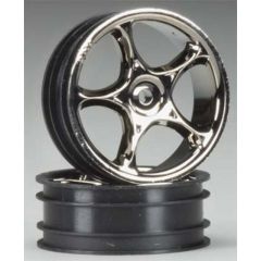 Wheels, tracer 2.2" (black chrome) (2) (bandit front)