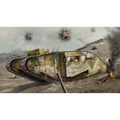 Airfix 1/76 WWI Female Tank