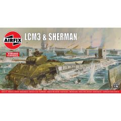 Airfix 1/76 LCM3 & Sherman