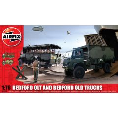 Airfix 1/76 Bedford QLT and Bedford QLT Trucks