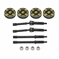 TRC - Steel Hardening +4mm CVD met Brass +4mm Weight voor SCX30