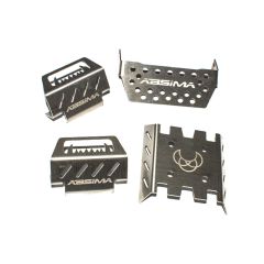 Absima CR1.8 & CR3.4 Skid Plate Set (4) (1230709)