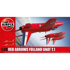 Airfix 1/48 Red Arrows Folland Gnat T.1 