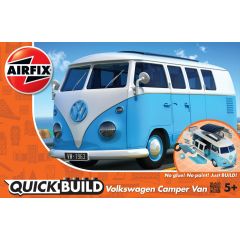 Airfix Quickbuild VW Camper Van Blauw