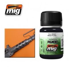 MIG Pigment Gun Metal 35ml