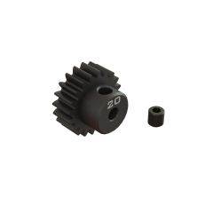 Arrma 20T 0.8Mod 1/8" Bore CNC Steel Pinion Gear (ARA311082)