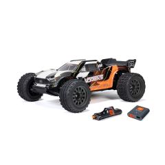 Arrma Vorteks Mega 550 2WD Truggy RTR - Oranje (incl. accu & lader)