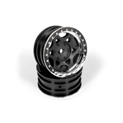 1.9 Walker Evans Street Wheel - Chrome/Black (2pcs) (AX08140)