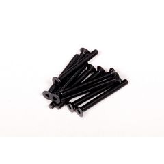 M3x30mm Hex Socket Flat Head (Black) (10pcs) (AXA0151)