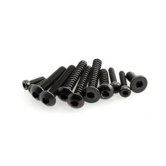 M3x8mm Hex Socket Flat Head (Black) (10pcs) (AXA144)