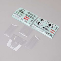 Axial - Body Panel Set, Clear, Capra: UTB18 (AXI210001)