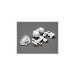 Drivers Head and Hat Set (White) (AXI31635)