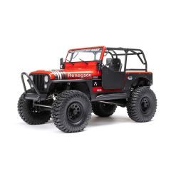 Axial SCX10 III Jeep CJ-7 4WD Brushed RTR - Rood