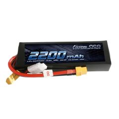 GensAce Car Lipo 50c/100c 7,4 volt 2200mah met XT60 Stekker