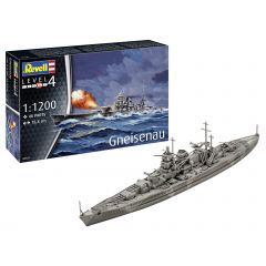 Revell 1/1200 Battleship Gneisenau 
