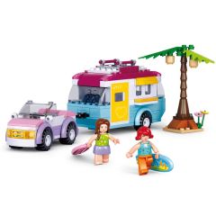 Sluban Beach Holiday (Girl's Dream) bouwstenen set (M38-B0606)