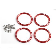Aluminium bead-loc rings red (EZW-003R)