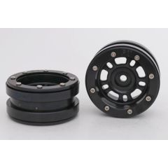 Metsafil Beadlock Wheels PT-Distractor Zwart / Zwart 1.9 (2st)