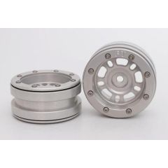 Metsafil Beadlock Wheels PT-Distractor Zilver / Zilver 1.9 (2st)