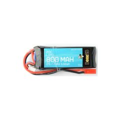 Beez2b Lipo 20c 7.4 volt 800mah met BEC stekker