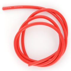 Superflex silicone kabel 10AWG, Rood, 1 meter