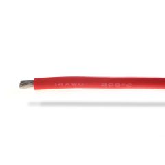Silicone kabel 14AWG, Rood, 1 meter