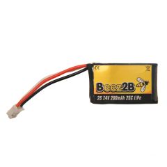 Beez2B 200mAh 2S 7.4V 25C LiPo accu - UMX series