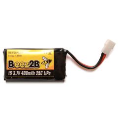 Beez2B 400mAh 1S 3.7V 25C LiPo accu - Hubsan X4 - Walkera Ladybird