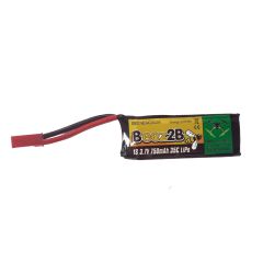 Beez2B 750mAh 1S 3.7V 35C LiPo accu - Galaxy Visitor 6 - Ominus