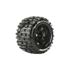 Louise MT-Pioneer MFT banden op zwarte velgen voor 1/8 MT - 0 offset