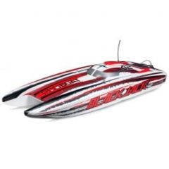 Proboat Hull with Inserts, White: 42-inch Blackjack (PRB281123)