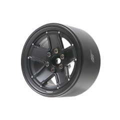 Boom Racing Probuild 2.2" M13 Adjustable offset aluminium beadlock wheels (2) - Matte Black