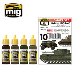 MIG Verf Set - British 1939-45 ETO colors