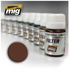 MIG Filter Brown For White  30ml