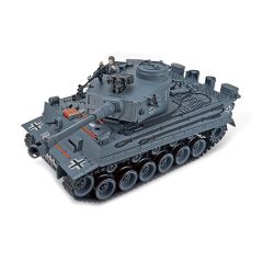 Brother Tank 1/18 German Tiger 1 - Grijs