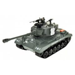 Brother Tank 1/18 USA M26 Phershing Snow Leopard - Groen