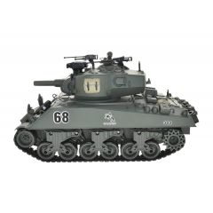 Brother Tank 1/18 USA M4A3 Sherman - Groen