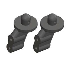 Body Post - Front - Composite - 2pcs (C-00180-106)