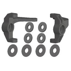 Team Corally - Steering Block - L/R - Composite - 1 Set 