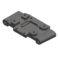 Team Corally Bulkhead - Rear - Composite (C-00250-058)