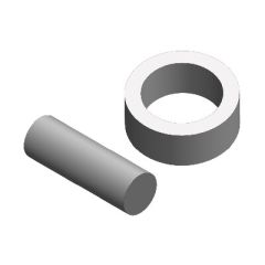 Team Corally Stub Axle Pin - for input shaft - Steel