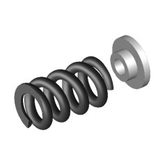 Team Corally Slipper Clutch Spring incl. Washer (C-00250-090)